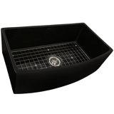 Ruvati 33" L x 20" W Farmhouse Kitchen Sink