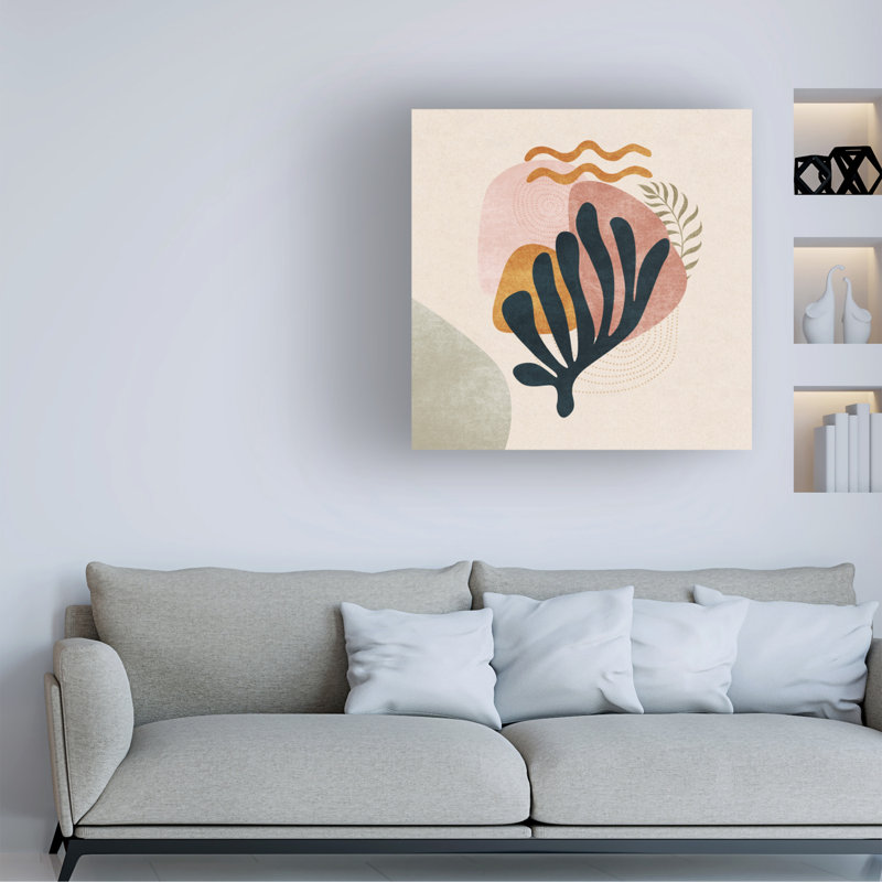 Art sur toile Emel Tunaboylu, H 14 po x l 14 po x P 2 po
