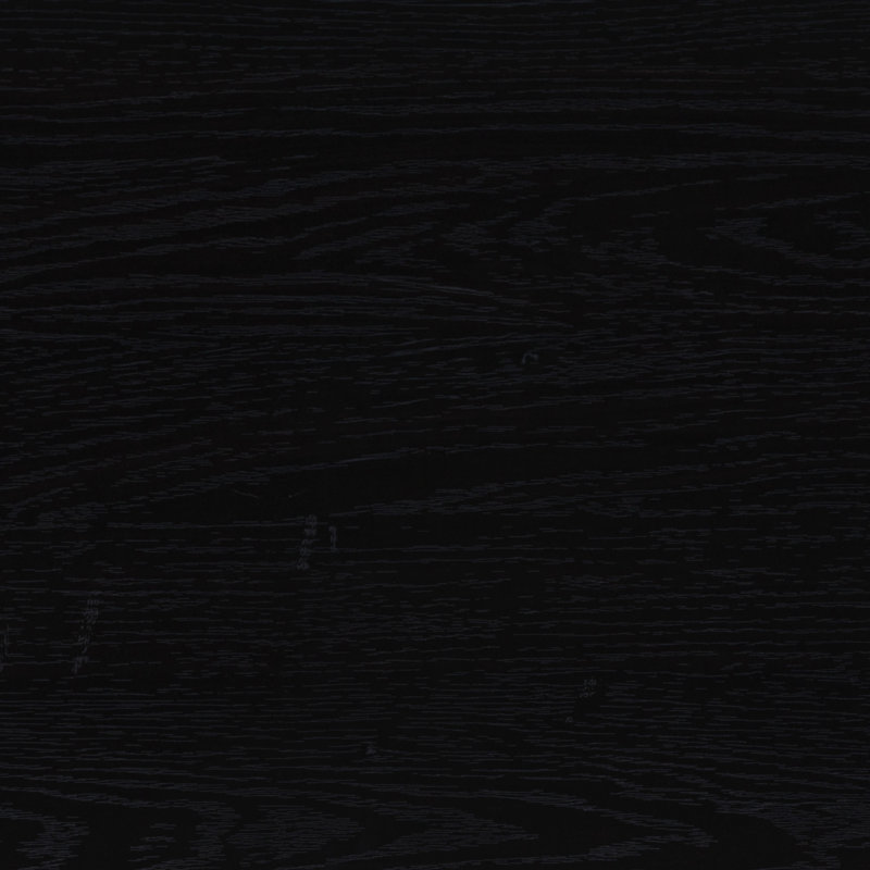 Asho Reeded 6-Drawer Double Dresser, Black