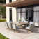 Mariene Rectangular 9 - Person 39.8 Outdoor Dining Set