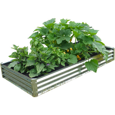 Syrna Metal Raised Garden Bed