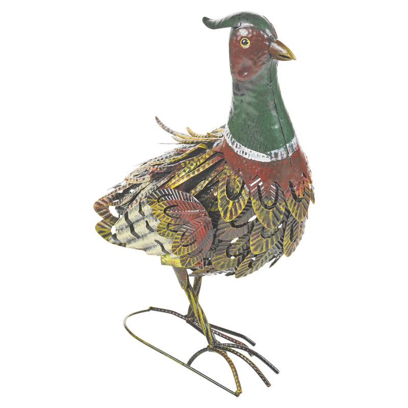Thibault Animals Weather Resistant Metal Garden Statue