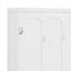 Lit escamotable double avec tablettes
