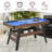 Portable Pool Table RayChee 54' Bumper Pool Table with Leg Levelers-95993153