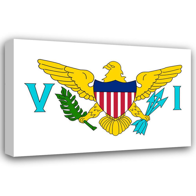 Virgin Islands, 32" H x 48" W