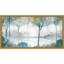 «Blue Forest Lookout II» par Ken Roko, reproduction d'art sur toile encadrée