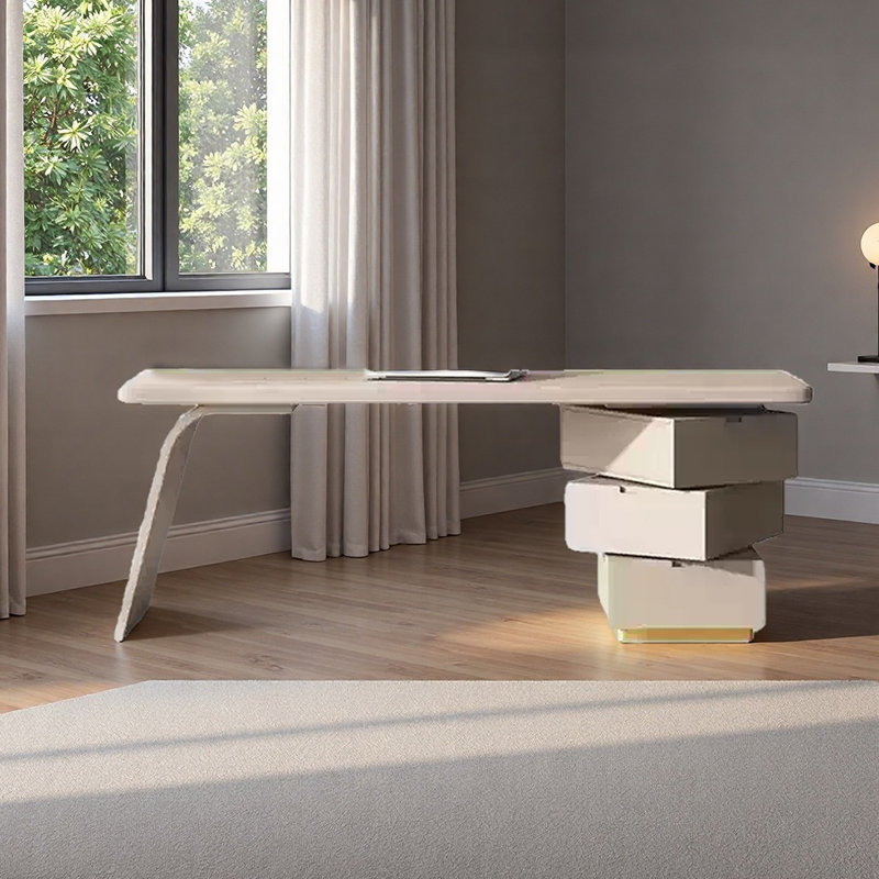 Bureau ergonomique pour les jambes, H 29,53 po x l 86,61 po x P 27,56 po