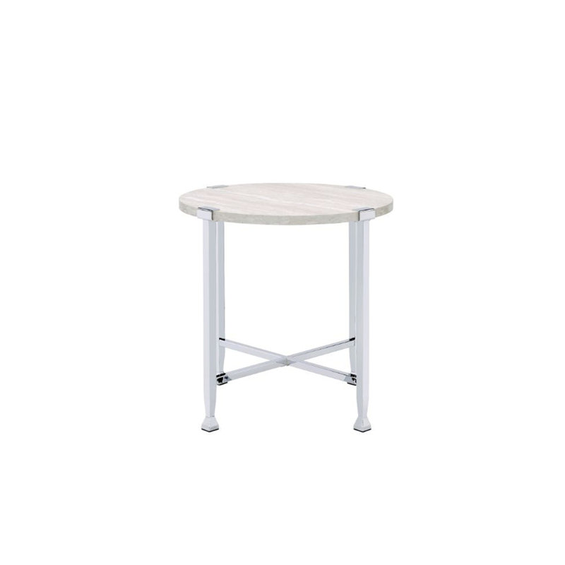 Table de bout Soffit, Blanc