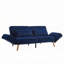 Futon canapé-lit avec accoudoirs réglables, réglable-845529209