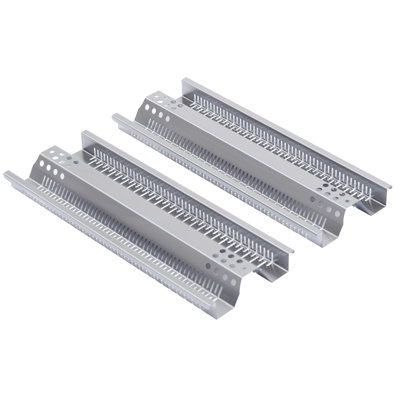 Monument Grills Stainless Steel Heat Plates, Replacement Grill Heat Plate Shield, Flavorizer Bar, Flame Tamer For 6-Burner Grills Model 77352 D605 D605P E605, Burner Cover A119