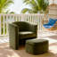 Accent Chair & Storable Ottoman Sherpa Chair w/Storage Ottoman - Plush & Space-Saving Design-742112768