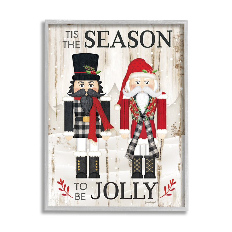 C'est la saison, soyez joyeux !, H 20 po x l 16 po, Estampe numérique Farmhouse