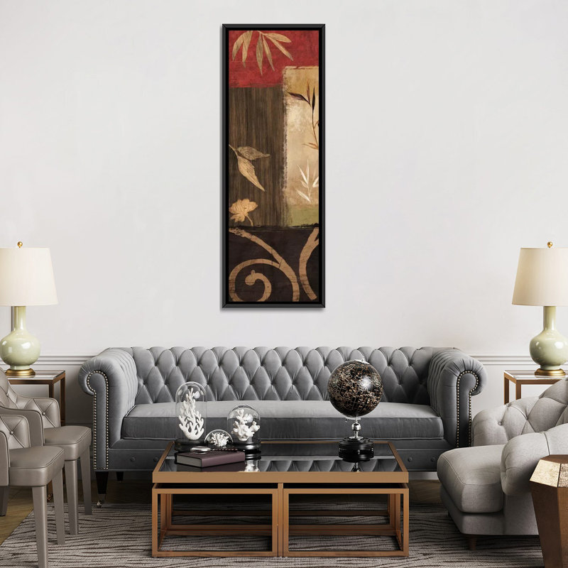 « eternal i », reproduction d’art sur toile, H 72 po x l 24 po x P 1,5 po, Toile avec cadre noir