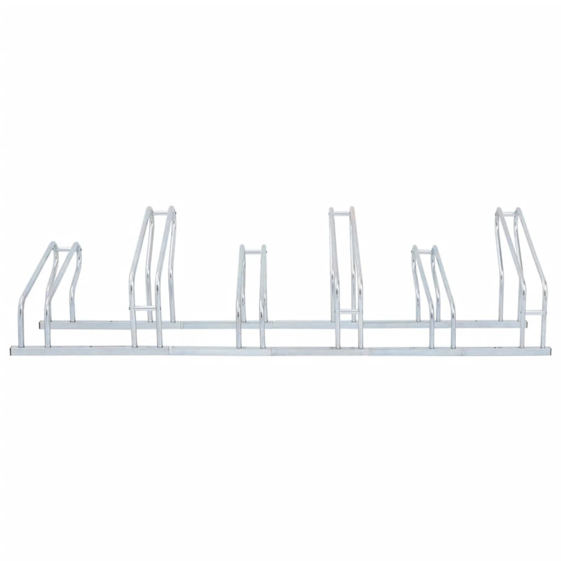 Support à vélo HuneyCutt, 6, Polygone, Argent