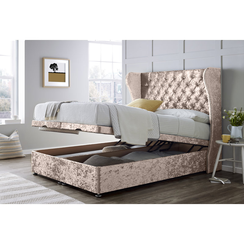Divan Bed with 54" Floorstanding Headboard, Truffle, Double (4'6)