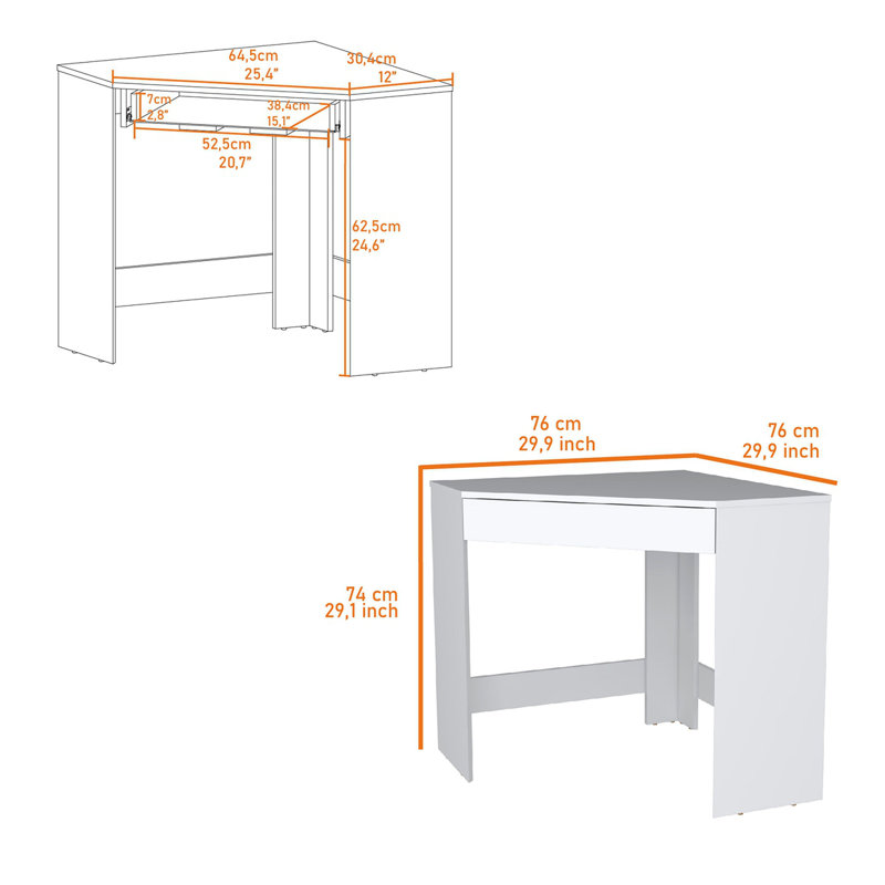 Corner Writing Desk