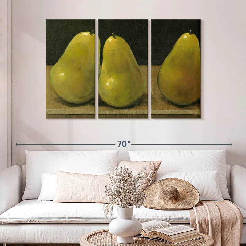 Yarlin Pear Study, 32" H x 50" W