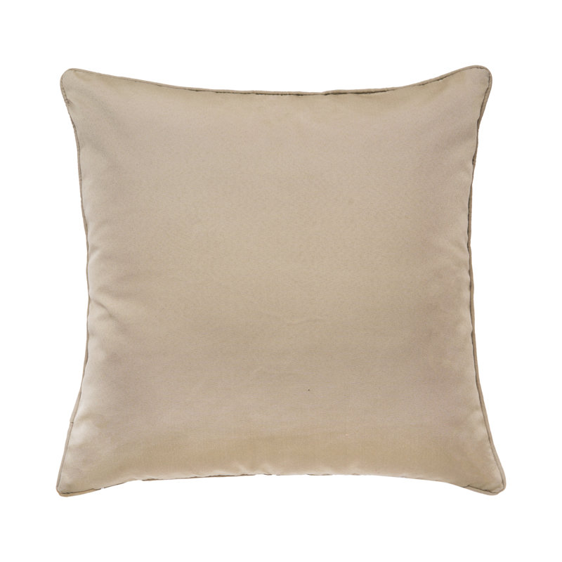 Shell Neutrals Indoor/Outdoor Lumbar Pillow, 20"H x 20"W, Square, Green/White