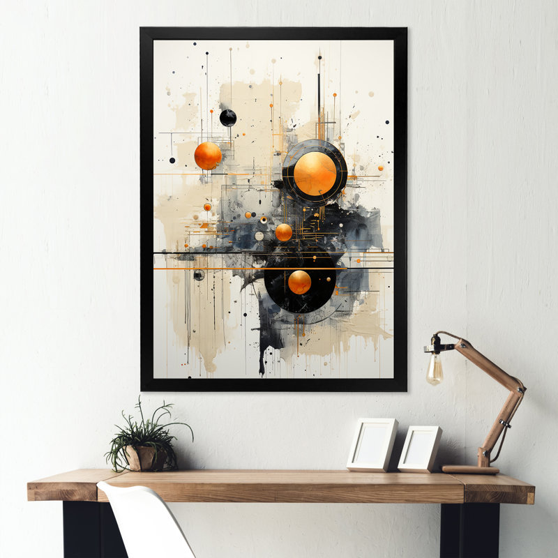 Impression sur toile Zodiac_106464, Cadre photo noir, H 40 po x l 30 po x P 1,5 po