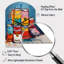 Pop Art Campbells Soup I - horloge murale Pop Art Arch, horloge murale asymétrique Glam-104240726