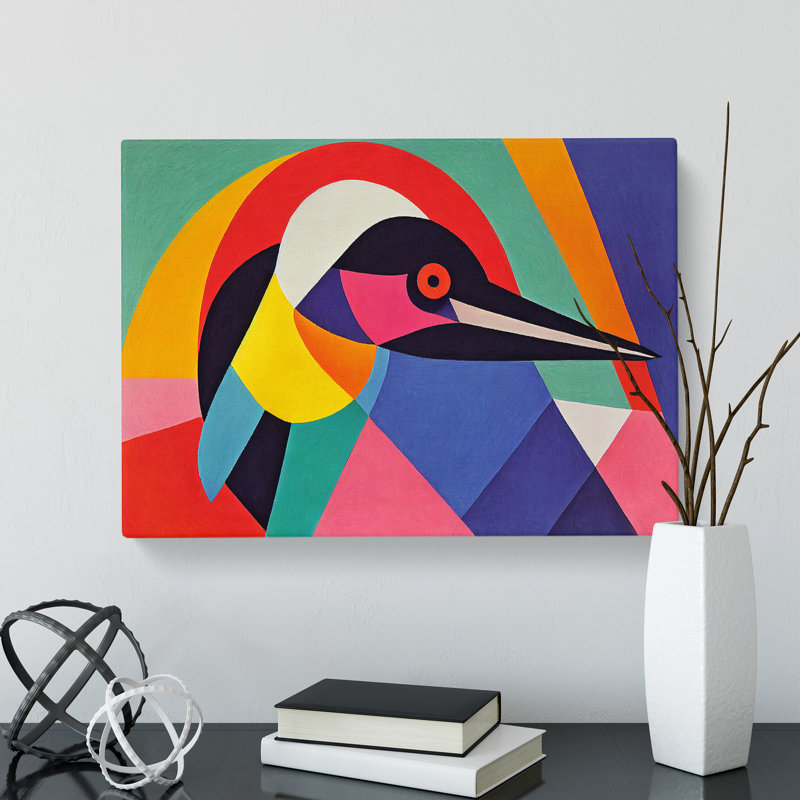 Favourable Bird - Wrapped Canvas, 40cm H x 60cm W x 3cm D