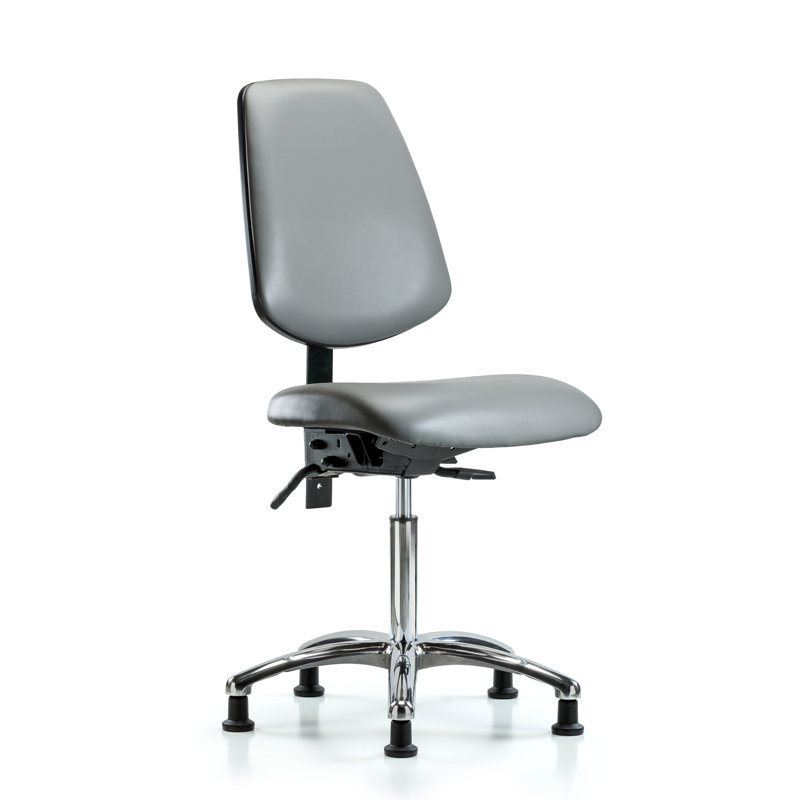 Chaise de travail Lajoia, Non, Gris clair
