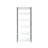 Cox Tall Modular Closet System, 5 Storage Shelves And Black Metal Frame
