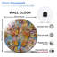 Horloge murale 12 pi