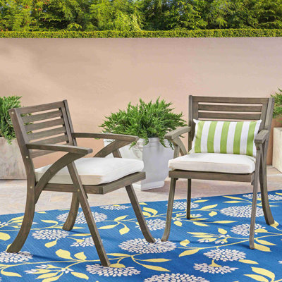 Chaise de cuisine en bois d'acacia Helen