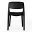 Chaise de salle à manger d'extérieur empilable-1254100477