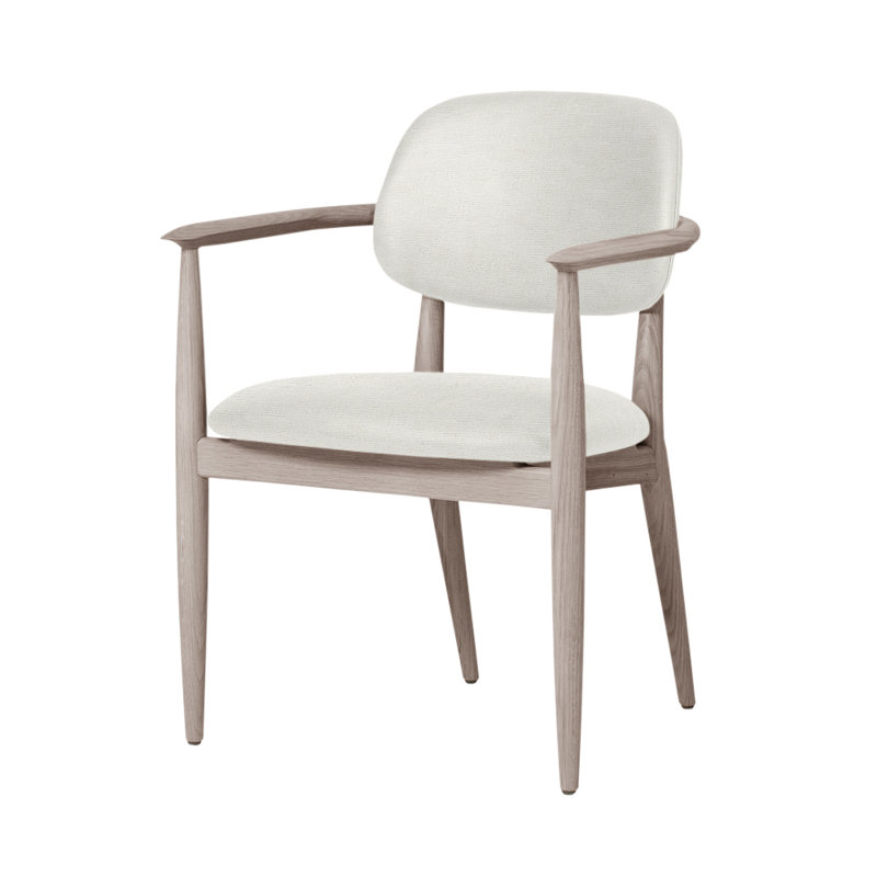 Chaise Slow de Space Copenhagen, Chêne naturel, L493 Naturel Sanfor 0023