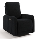 Kyoto Deluxe Nursery Power Recliner Swivel Glider with Dual USB Charging
