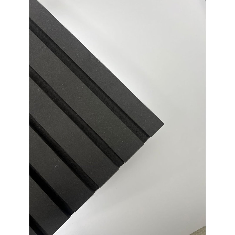Black Slat Wall Panels, Decorative Wood Panels For Walls, Slatted Wall Paneling For Kitchen And Living Room Décor, Stylish Decor Interior Panel, (uk Made Paneling)