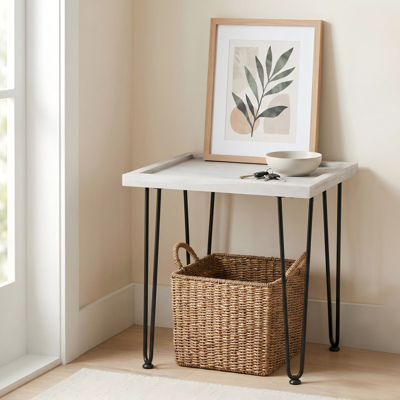 Table basse en bois massif
