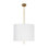 Clove Pendant Small (Natural Linen Shade)
