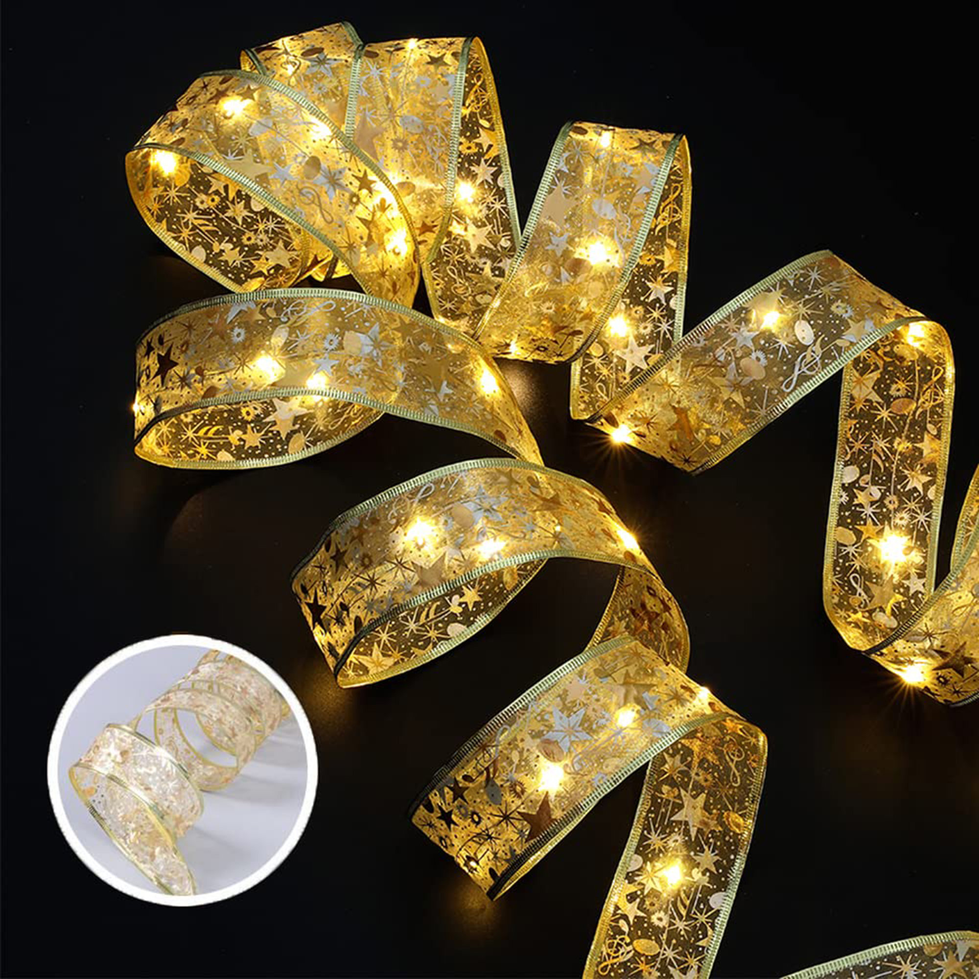 The Holiday Aisle® Indoor 100 Bulb 384'' LED Rope String Light Wayfair