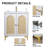 30'' White Modern Free-Standing Single Bathroom Vanity Set