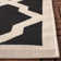 Arneshia Black Indoor/Outdoor Area Rug