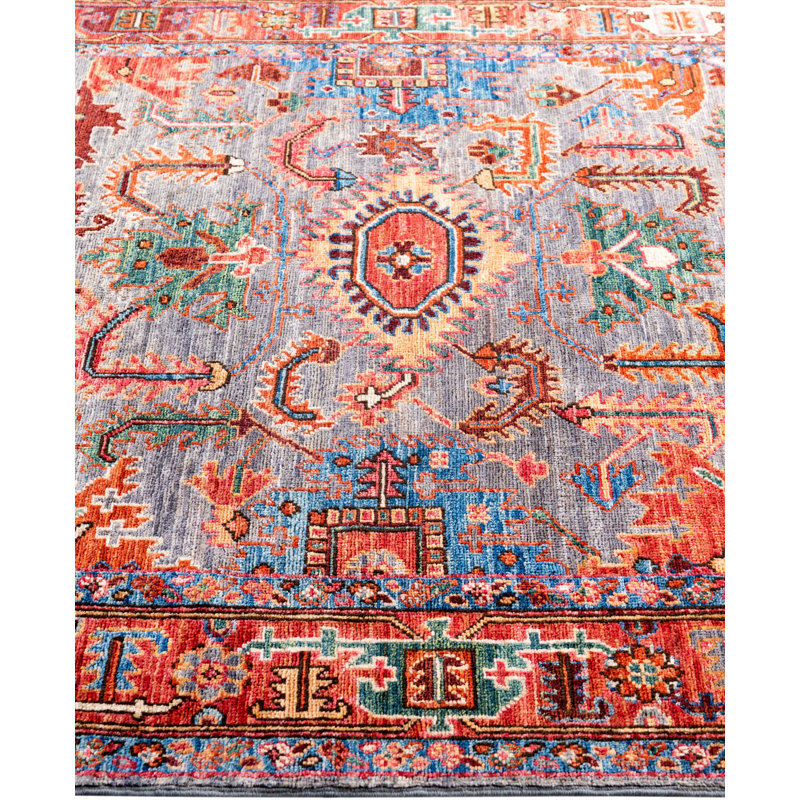 Serapi One-of-a-Kind 4' 2" X 5' 11" Hand Knotted Area Rug