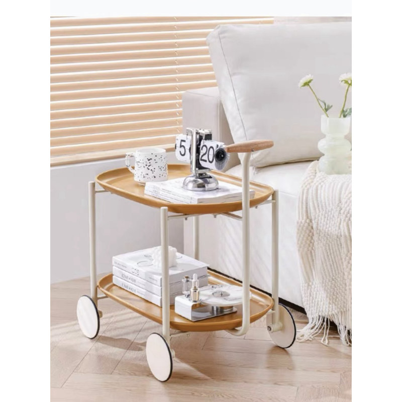 Iron Top End Table, Ginger