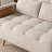 3-In-1 Extendable Sofabed, Upholstered Convertible Wood Chair Bed, Foldable And Adjustable Sleeper Sofa-119179218