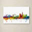 Ingar "London England Skyline IX", impression sur toile tendue-12629009