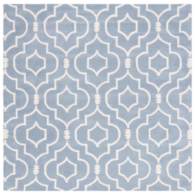Carolene Hand Tufted Wool Geometric Rug