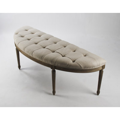 Bodil Linen Upholstered Bench