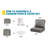 Outdoor 6'' Seat / Back Cushion-984276317
