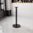 Beverly Round Restaurant Table Base with 3" Dia. Bar Height Column-7165738