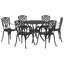 6 - Person Patio Dining Set with Square Table-309155048