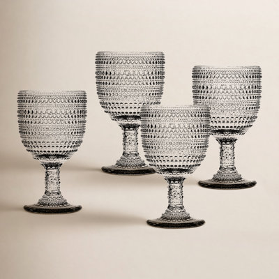 Babbitt 12oz. Crystal Goblet Set