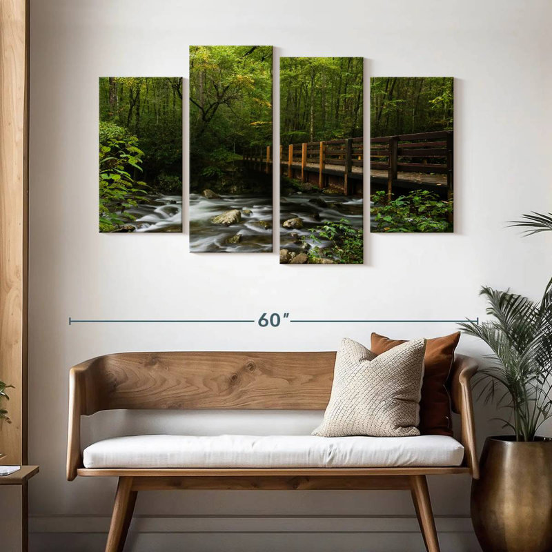 Grand ruisseau Great Smoky Mountains, H 32 po x l 52 po