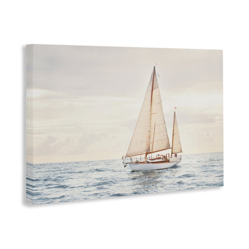 Yacht's Voyage Adventure Canvas, design par Sissi et Seb, H 16 po x l 24 po